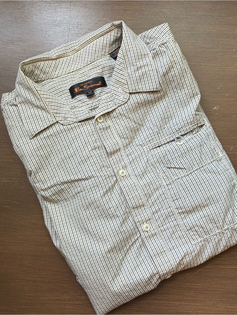Ben Sherman Men's Check Button-Up Shirt